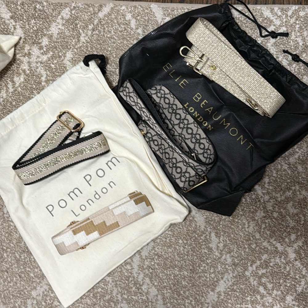 Pom Pom London/Beaumont purse straps